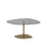 Couchtisch Soho aus gehärtetem Glas und Metall, 85×67×40 cm von Hanah Home – Bild 8