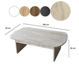 Couchtisch Theseus aus melaminbeschichteten Holz, 105×60×35 cm von Hanah Home – Bild 10