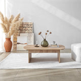 Couchtisch Theseus aus melaminbeschichteten Holz in Saphir-Eiche, 105×60×35 cm von Hanah Home – Bild 2