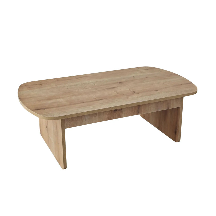Couchtisch Theseus aus melaminbeschichteten Holz in Saphir-Eiche, 105×60×35 cm von Hanah Home – Bild 8