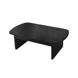 Couchtisch Theseus aus melaminbeschichteten Holz in Schwarz, 105×60×35 cm von Hanah Home – Bild 8