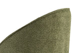 Essstuhl Bentley aus Buche und Baumwoll-Chenille in Grün und heller Eiche, 2er-Pack von Hanah Home – Bild 5