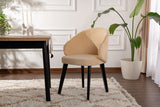 Essstuhl Bentley aus Buche und Baumwolle, 2er-Pack von Hanah Home – Bild 1