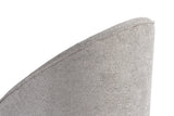 Essstuhl Bentley aus Buche und Baumwolle in Grau und dunkler Eiche, 2er-Pack von Hanah Home – Bild 5