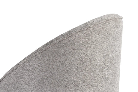 Essstuhl Bentley aus Buche und Baumwolle in Grau und dunkler Eiche, 2er-Pack von Hanah Home – Bild 5