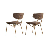 Essstuhl Nancy aus Buche und Baumwolle, 2er-Pack - ZEN ZONE Furniture