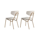 Essstuhl Nancy aus Buche und Baumwolle, 2er-Pack - ZEN ZONE Furniture