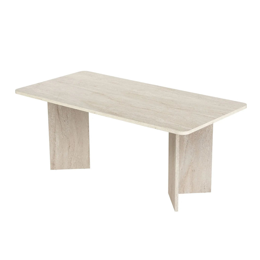 Esstisch Linza aus melaminbeschichteten Holz, 180×90×75 cm von Hanah Home – Bild 3