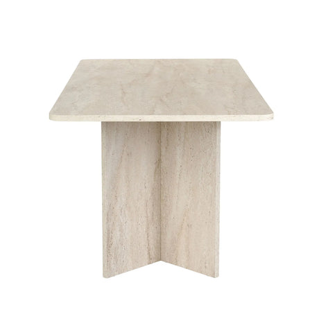 Esstisch Linza aus melaminbeschichteten Holz, 180×90×75 cm von Hanah Home – Bild 6