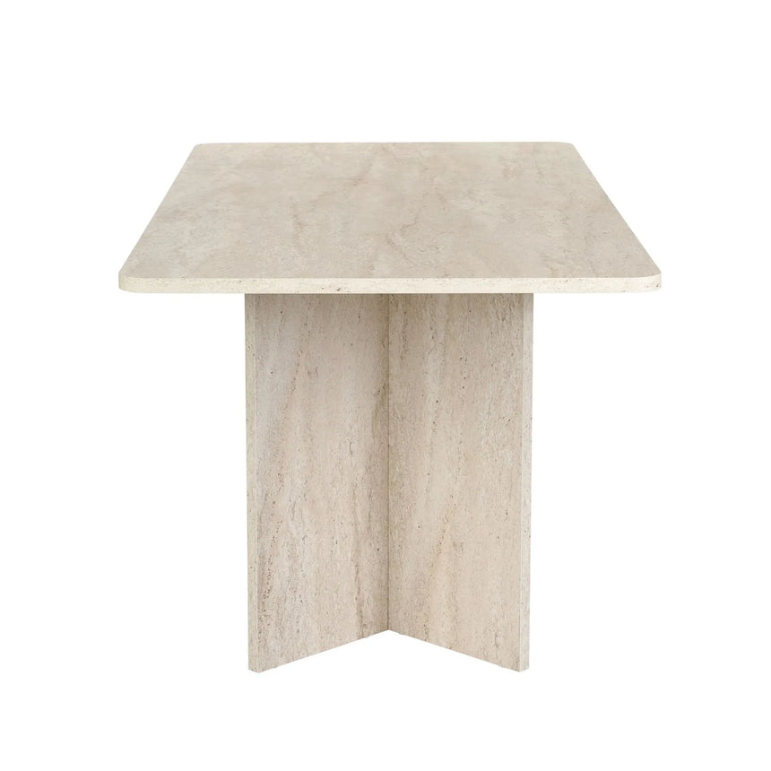 Esstisch Linza aus melaminbeschichteten Holz, 180×90×75 cm von Hanah Home – Bild 6