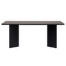 Table à manger Linza en bois mélaminé, 180×90×75 cm