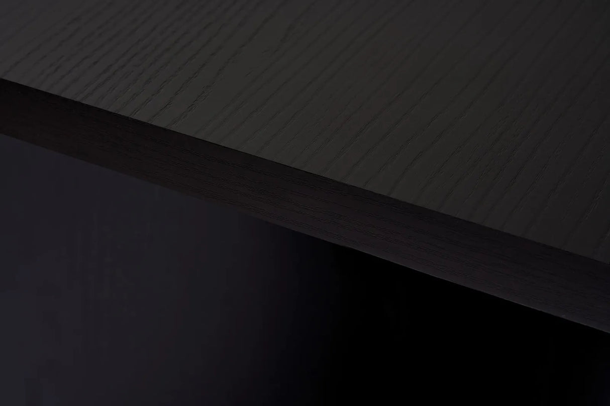 Esstisch Linza aus melaminbeschichteten Holz in Holzschwarz, 180×90×75 cm von Hanah Home – Bild 9