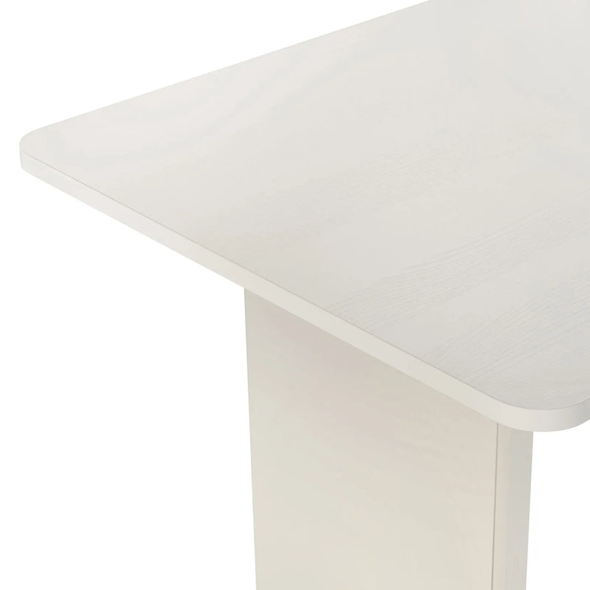 Esstisch Linza aus melaminbeschichteten Holz in Holzweiß, 180×90×75 cm von Hanah Home – Bild 7