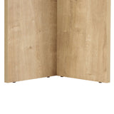 Esstisch Linza aus melaminbeschichteten Holz in Honig-Eiche, 180×90×75 cm von Hanah Home – Bild 8