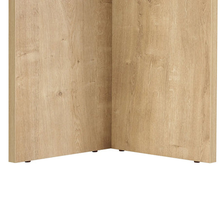 Esstisch Linza aus melaminbeschichteten Holz in Honig-Eiche, 180×90×75 cm von Hanah Home – Bild 8
