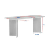 Esstisch Sabella aus Holz, 200×90×75 cm - ZEN ZONE Furniture