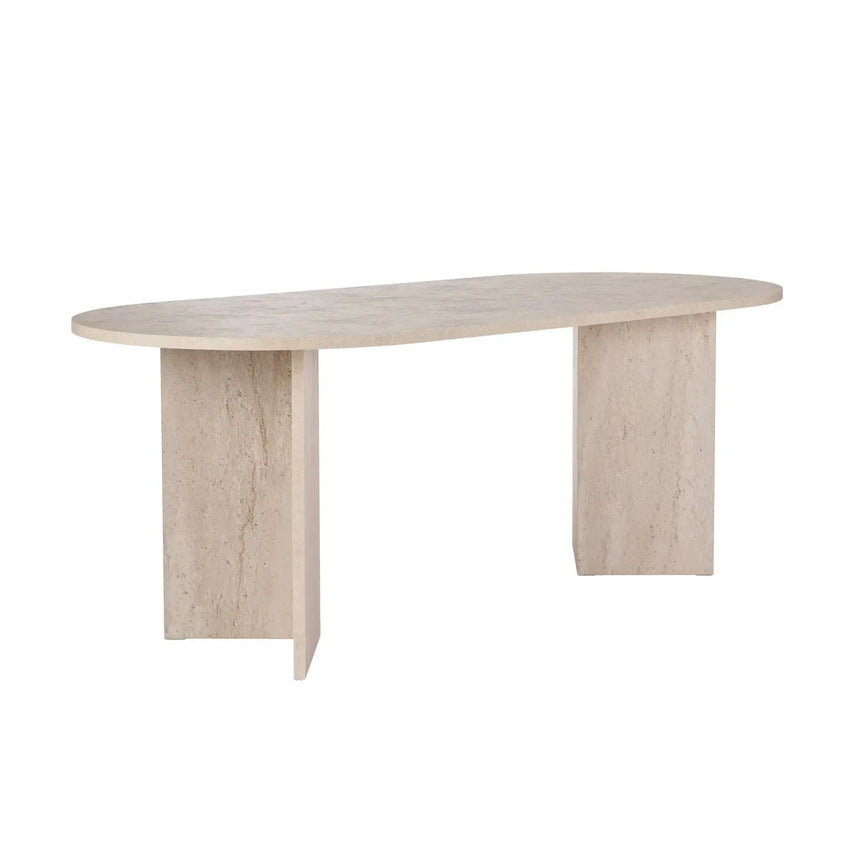 Esstisch Sabella aus Holz, 200×90×75 cm - ZEN ZONE Furniture