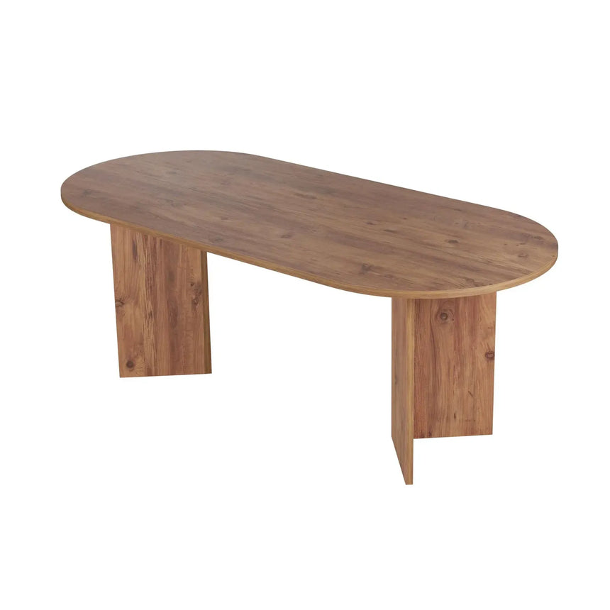 Esstisch Sabella aus Holz, 200×90×75 cm - ZEN ZONE Furniture