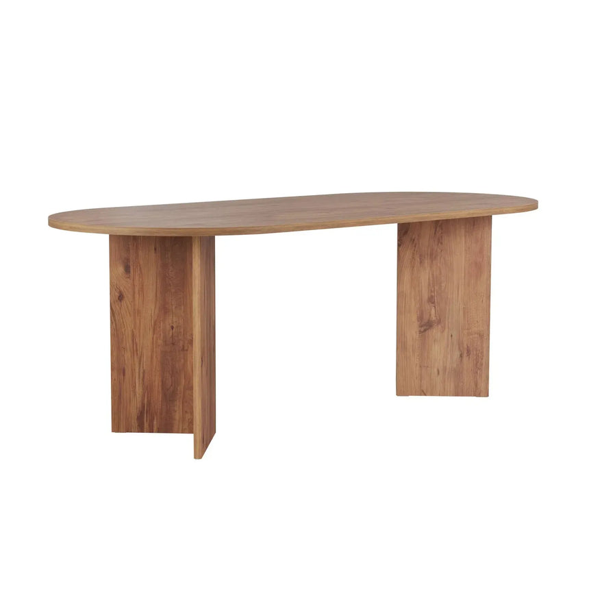 Esstisch Sabella aus Holz, 200×90×75 cm - ZEN ZONE Furniture