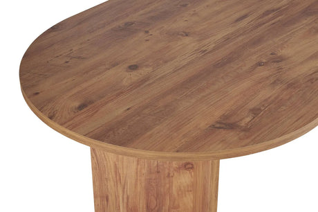 Esstisch Sabella aus melaminbeschichteter Spanplatte in Atlantische Kiefer, 200×90×75 cm von Hanah Home – Bild 7