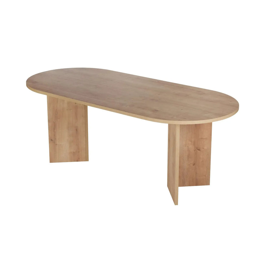 Esstisch Sabella aus Holz, 200×90×75 cm - ZEN ZONE Furniture