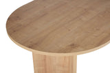 Esstisch Sabella aus melaminbeschichteter Spanplatte in Saphir-Eiche, 200×90×75 cm von Hanah Home – Bild 7
