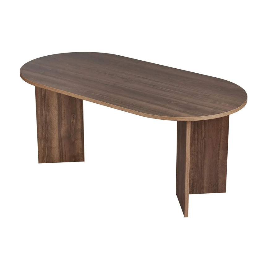 Esstisch Sablin aus melaminbeschichteten Holz, 180×90×75 cm - ZEN ZONE Furniture