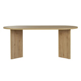 Esstisch Sablin aus melaminbeschichteten Holz, 180×90×75 cm - ZEN ZONE Furniture