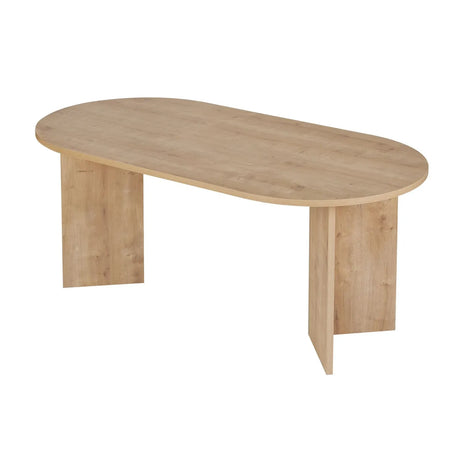 Esstisch Sablin aus melaminbeschichteten Holz, 180×90×75 cm - ZEN ZONE Furniture
