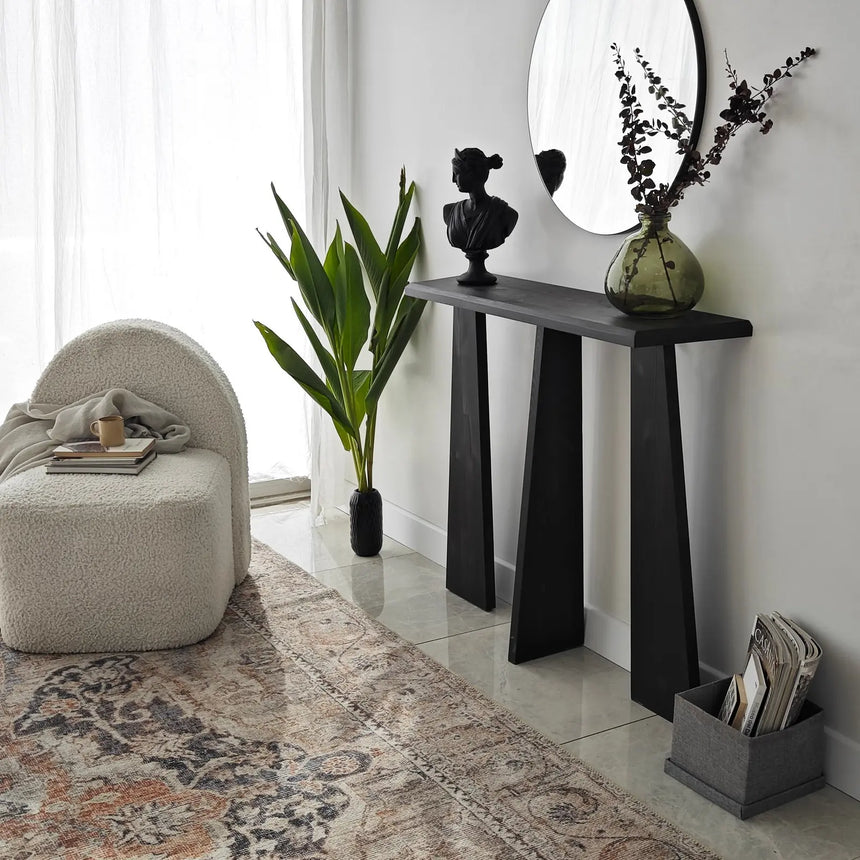 Kommode Cleopatra aus Massivholz, 100×28×83 cm von Hanah Home – Bild 3