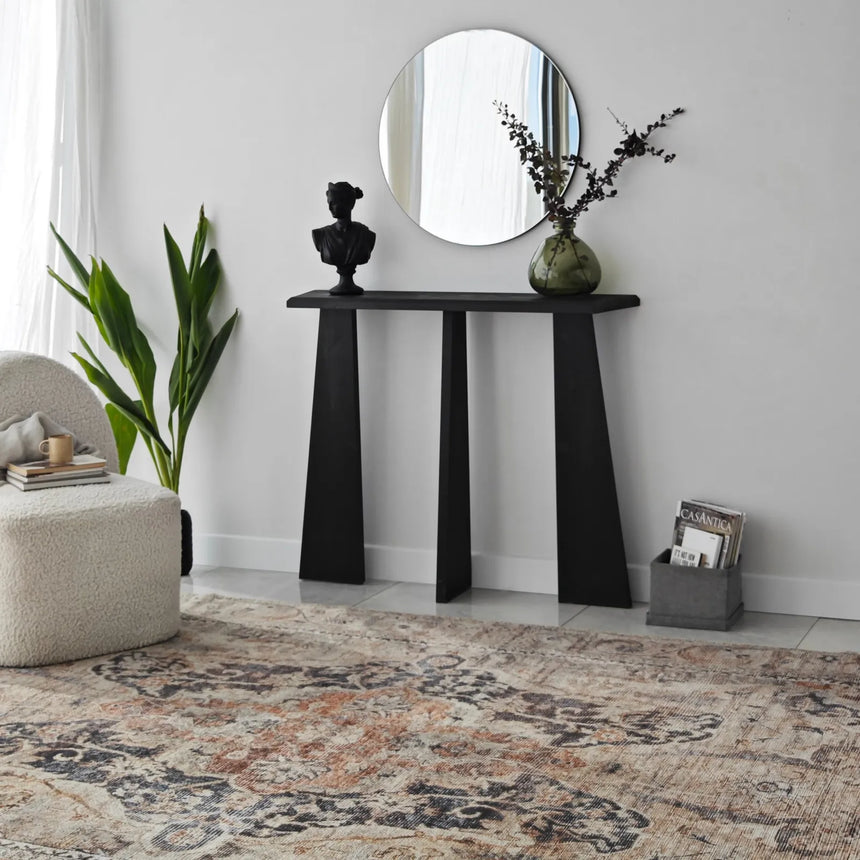 Kommode Cleopatra aus Massivholz, 100×28×83 cm von Hanah Home – Bild 9