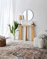 Kommode Cleopatra aus Massivholz in Eiche, 100×28×83 cm von Hanah Home – Bild 4