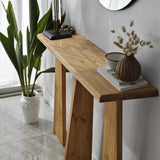 Kommode Cleopatra aus Massivholz in Eiche, 100×28×83 cm von Hanah Home – Bild 8