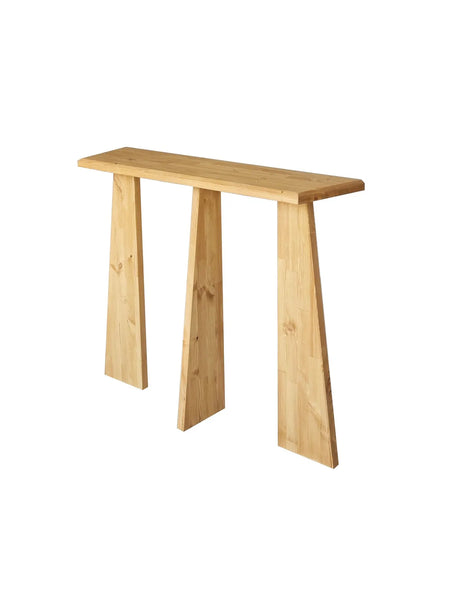Kommode Cleopatra aus Massivholz in Eiche, 100×28×83 cm von Hanah Home – Bild 9