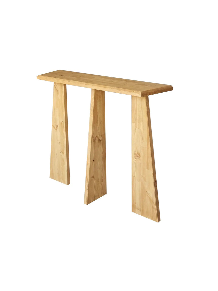 Kommode Cleopatra aus Massivholz in Eiche, 100×28×83 cm von Hanah Home – Bild 9