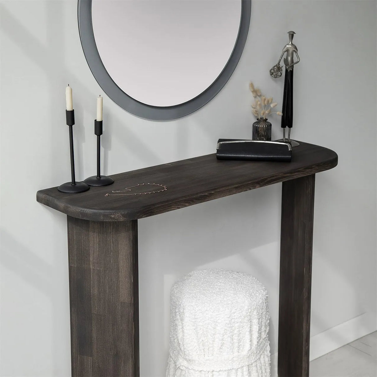Kommode Ikigai aus Massivholz, 100×30×90 cm von Hanah Home – Bild 3