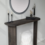 Kommode Ikigai aus Massivholz, 100×30×90 cm von Hanah Home – Bild 3