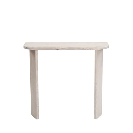 Kommode Ikigai aus Massivholz in Weiß, 100×30×90 cm von Hanah Home – Bild 4