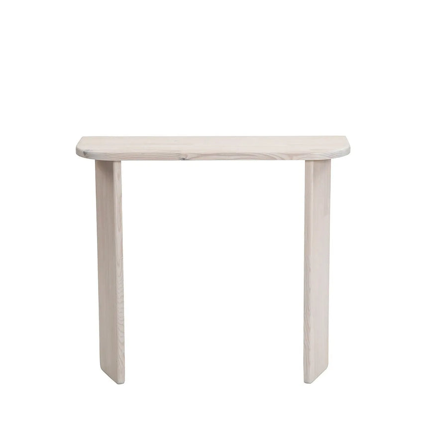 Kommode Ikigai aus Massivholz in Weiß, 100×30×90 cm von Hanah Home – Bild 4