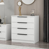 Kommode Kale aus melaminbeschichteten Holz, 72×42×77 cm von Hanah Home – Bild 2