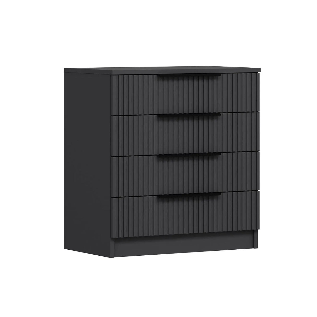 Kommode Kale aus melaminbeschichteten Holz in Anthrazit, 72×42×77 cm von Hanah Home – Bild 5