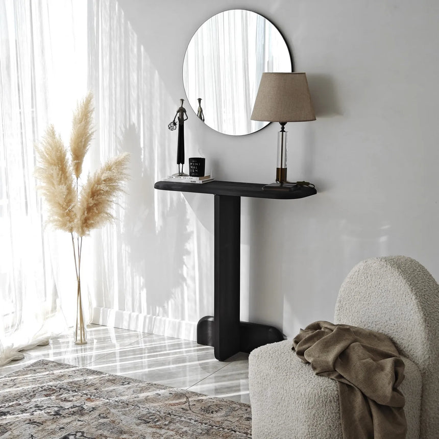 Kommode Pratico aus Massivholz, 85×25×80 cm von Hanah Home – Bild 2