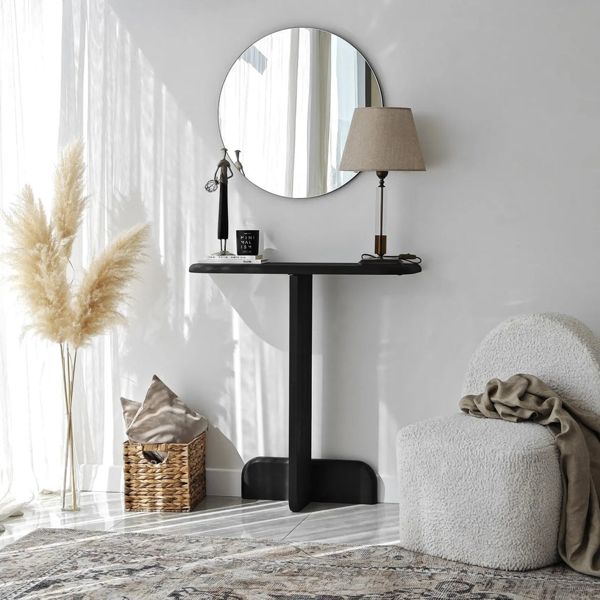 Kommode Pratico aus Massivholz, 85×25×80 cm von Hanah Home – Bild 4