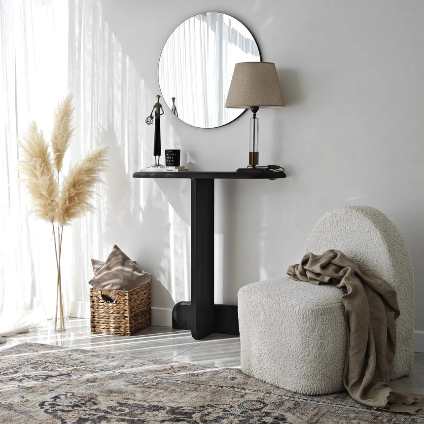Kommode Pratico aus Massivholz, 85×25×80 cm von Hanah Home – Bild 5