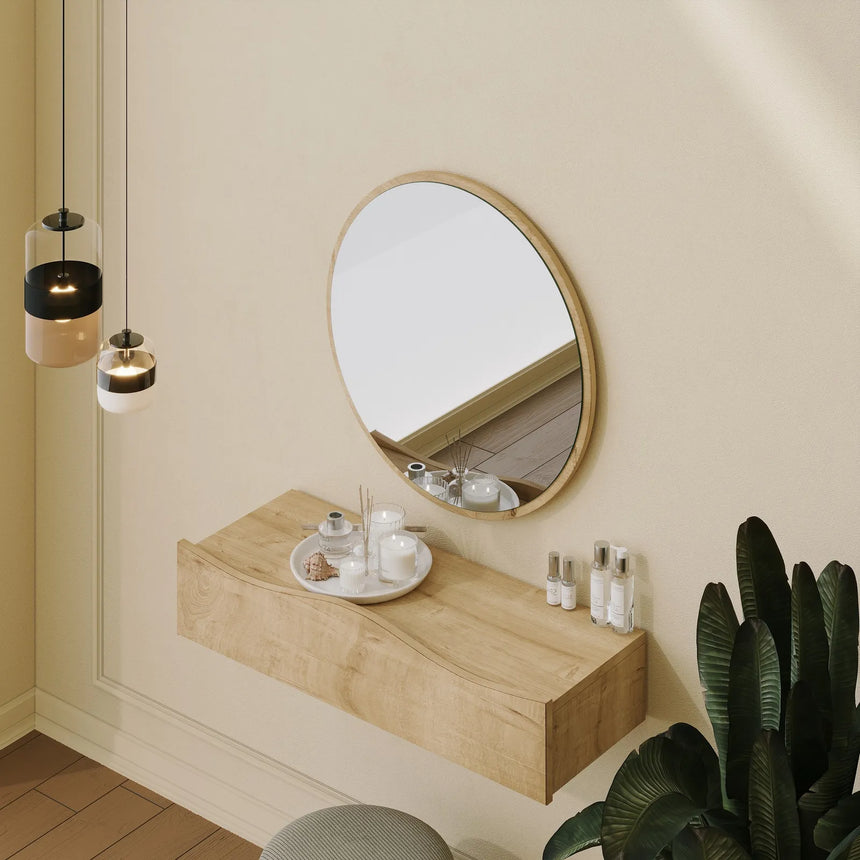 Kommode Princesse aus melaminharzbeschichteten Holz, 82×30×15 cm von Hanah Home – Bild 4