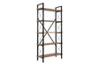 Regale Elysian aus melaminbeschichteten Holz und Metall, 90x33,5x180 cm von Hanah Home – Bild 5