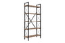 Regale Elysian aus melaminbeschichteten Holz und Metall, 90x33,5x180 cm von Hanah Home – Bild 5