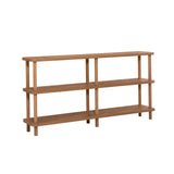 Regale Raca aus melaminbeschichteten Holz und Buche, 150×35×74.9 cm von Hanah Home – Bild 5