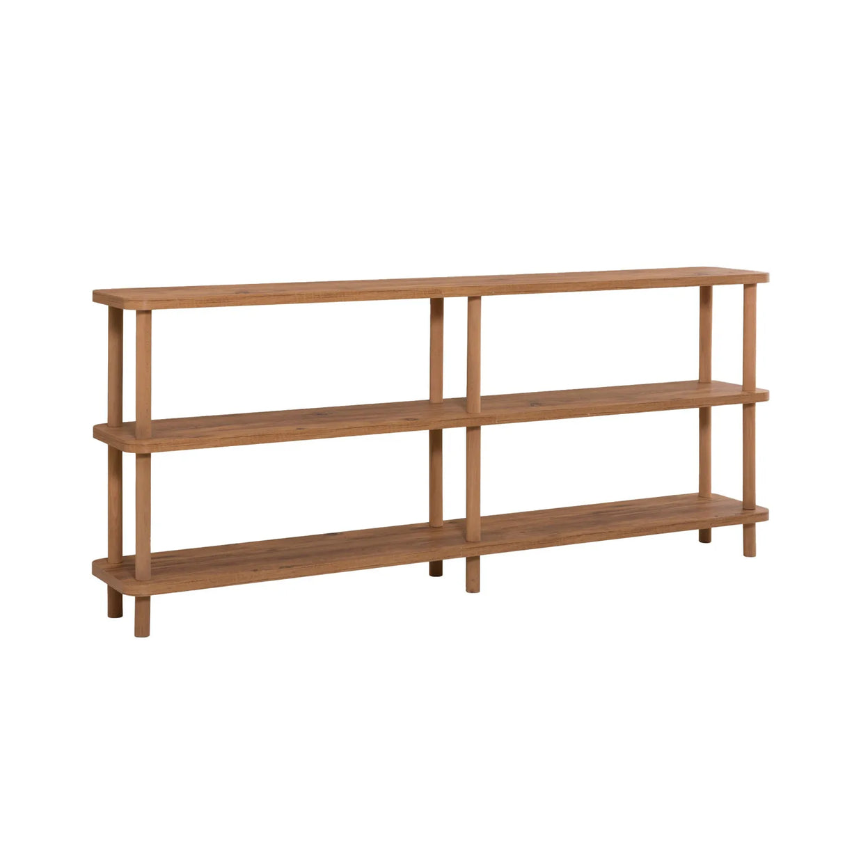 Regale Zen aus melaminbeschichteten Holz und Buche, 180×35×74 cm von Hanah Home – Bild 7