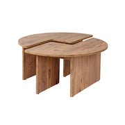 Runder Couchtisch Moira aus Holz 90Ø - ZEN ZONE Furniture